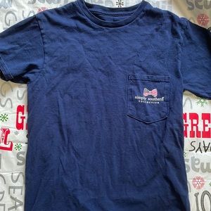 Worn, nothing wrong with it just don’t wear. Navy blue Womens shirt